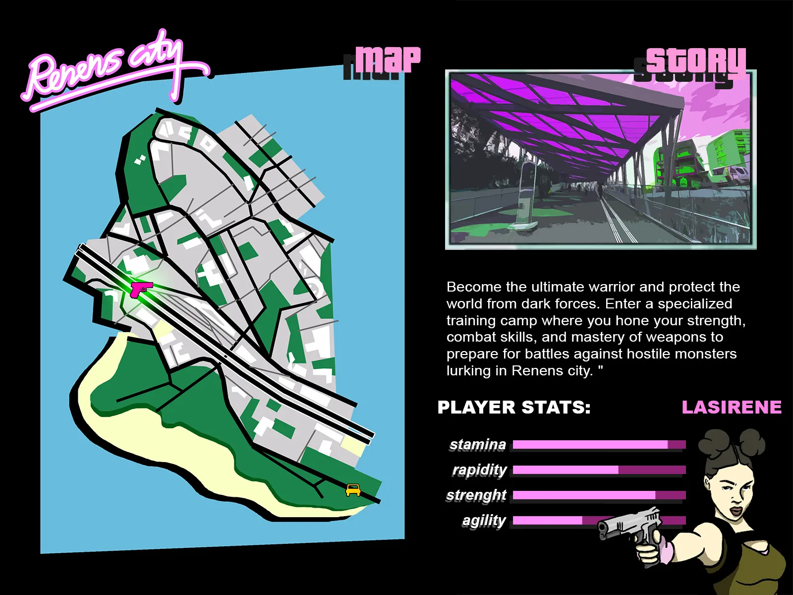 Grand Theft ECAL map image
