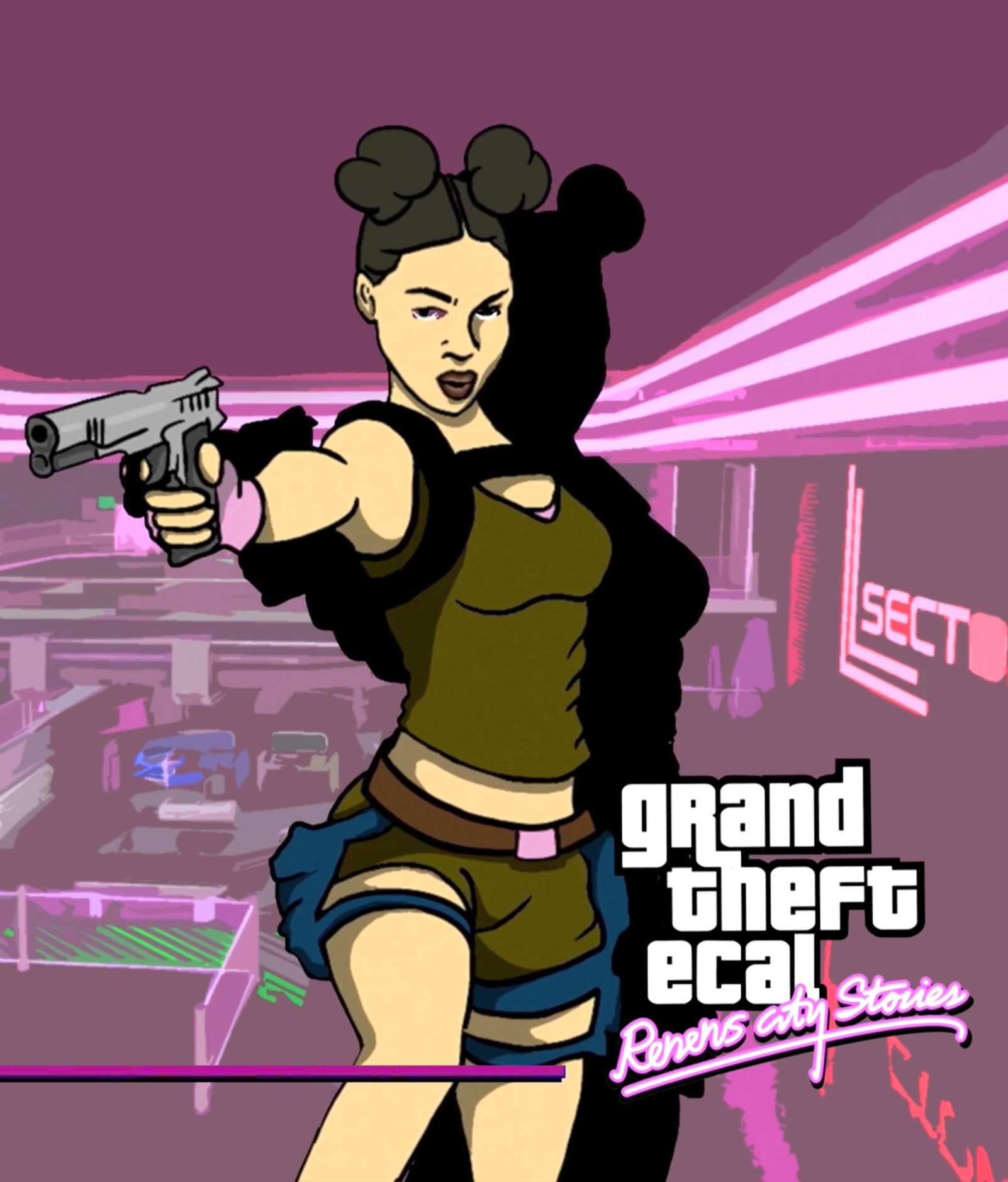 Portrait of Laurine Gigandet